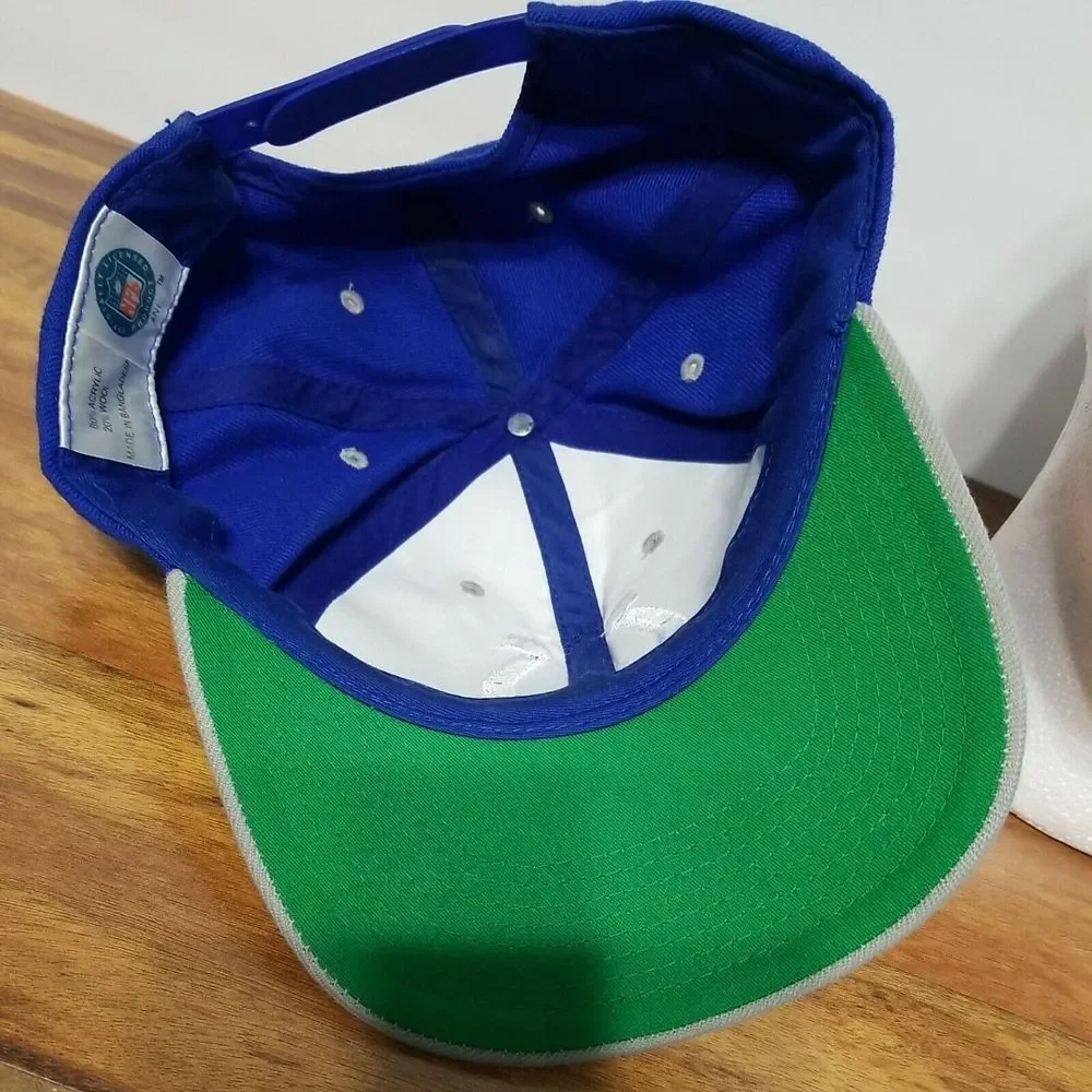 Indianapolis Colts Football Cap Hat Man's NFL‎ adjustable blue Original